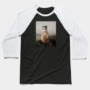 Meerkat in the Mist Baseball T-Shirt